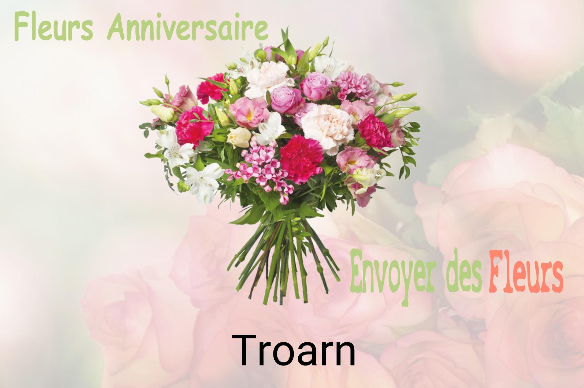 Bouquet de fleurs d’anniversaire livré à Troarn